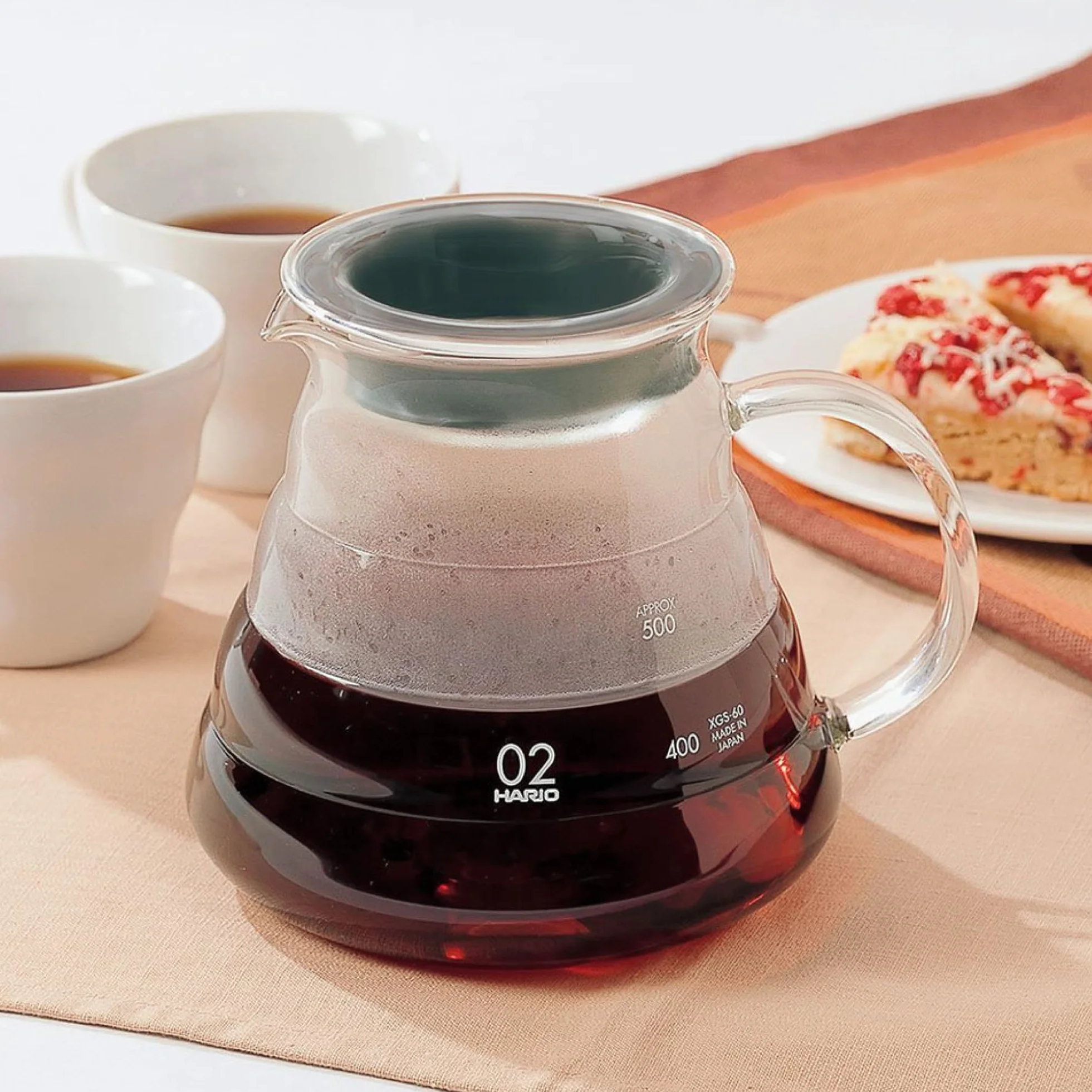 V60 Range Server 600 ml przezroczysty