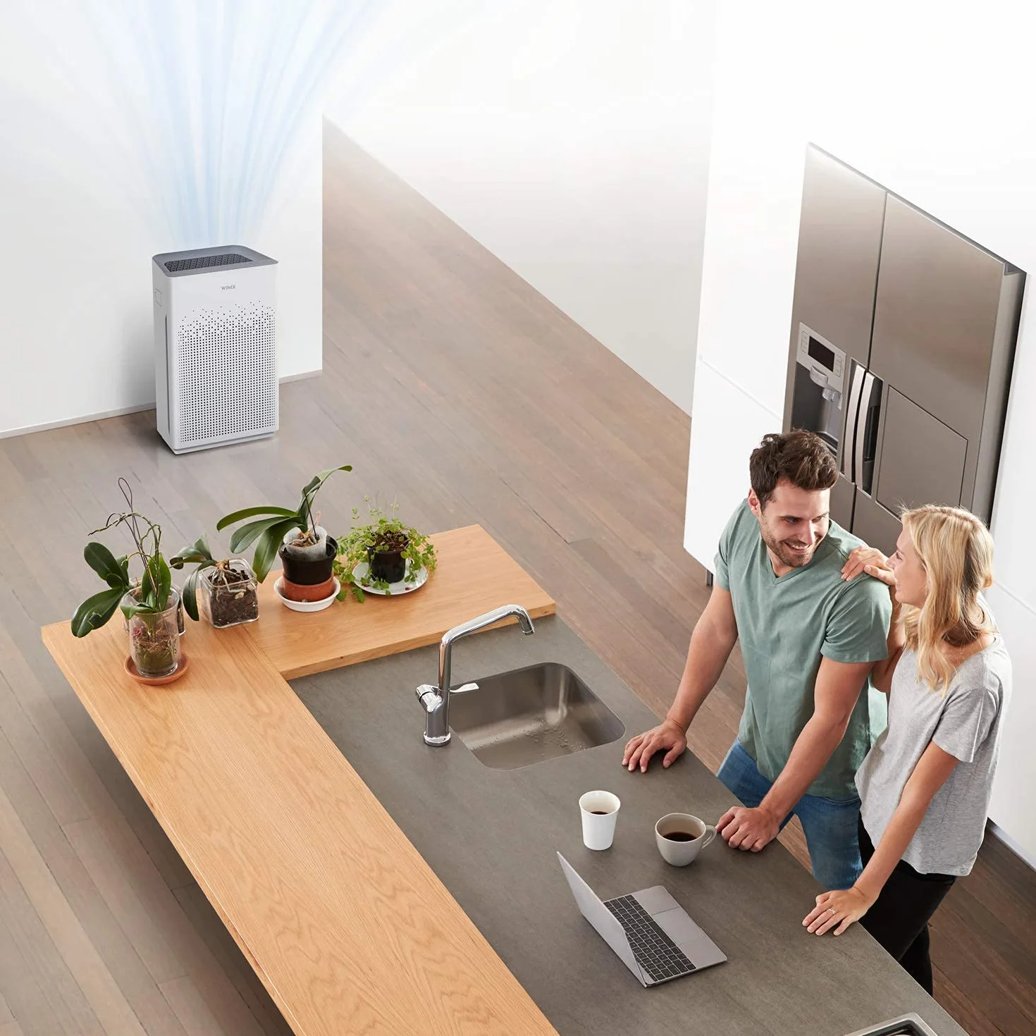 Winix Zero-S Oczyszczacz Powietrza, Biały, Do 100 m²