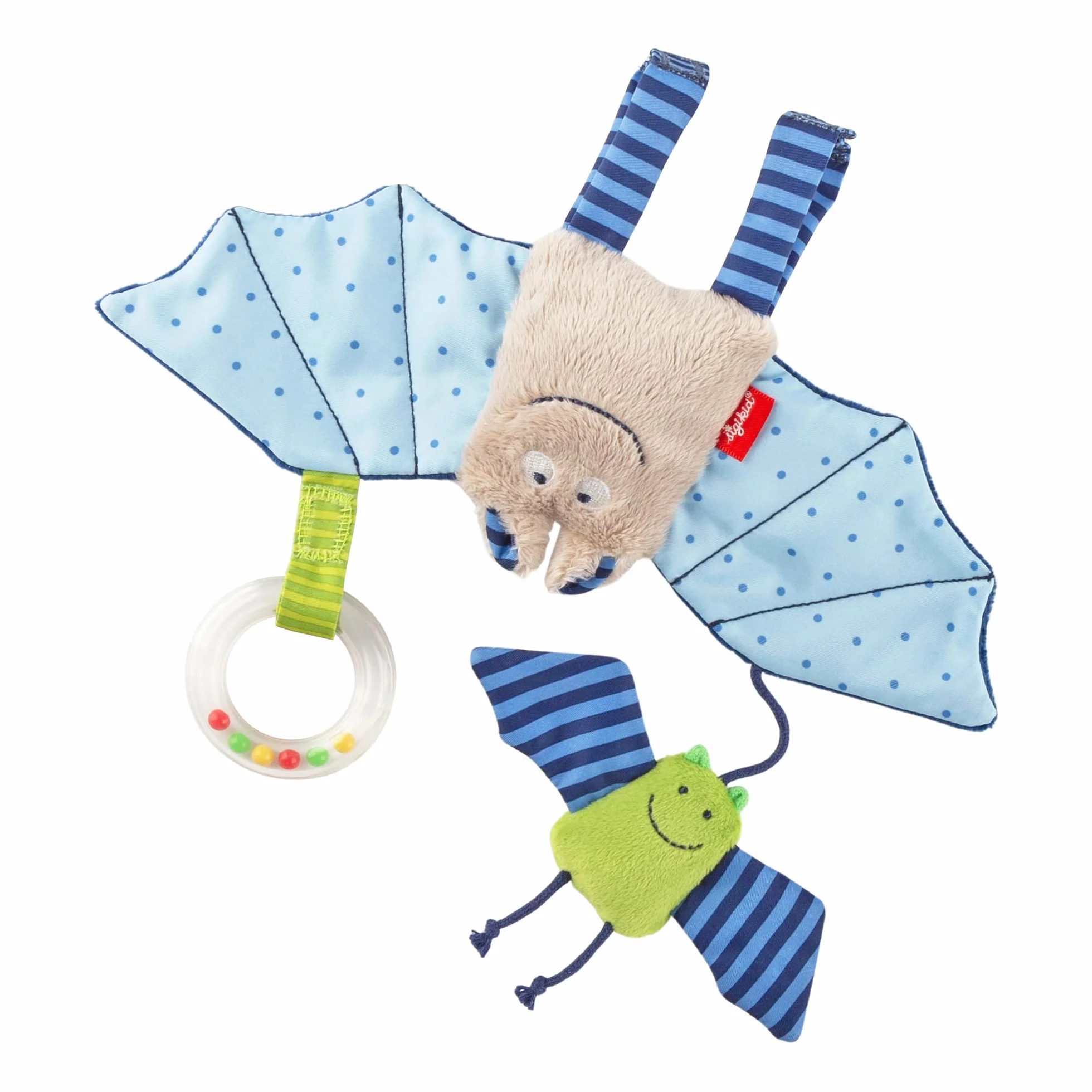 Sigikid 41013 Tekstylny Klips Mobilny do Foteli Samochodowych
