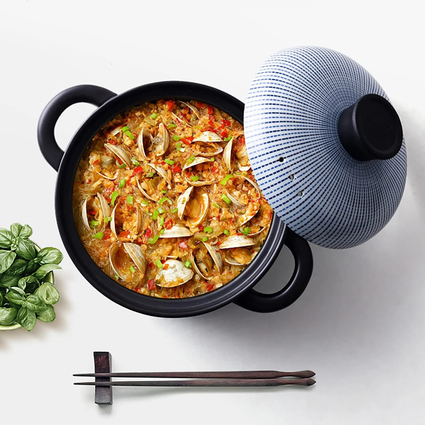 Ceramiczna miska z pokrywką(2.5l)