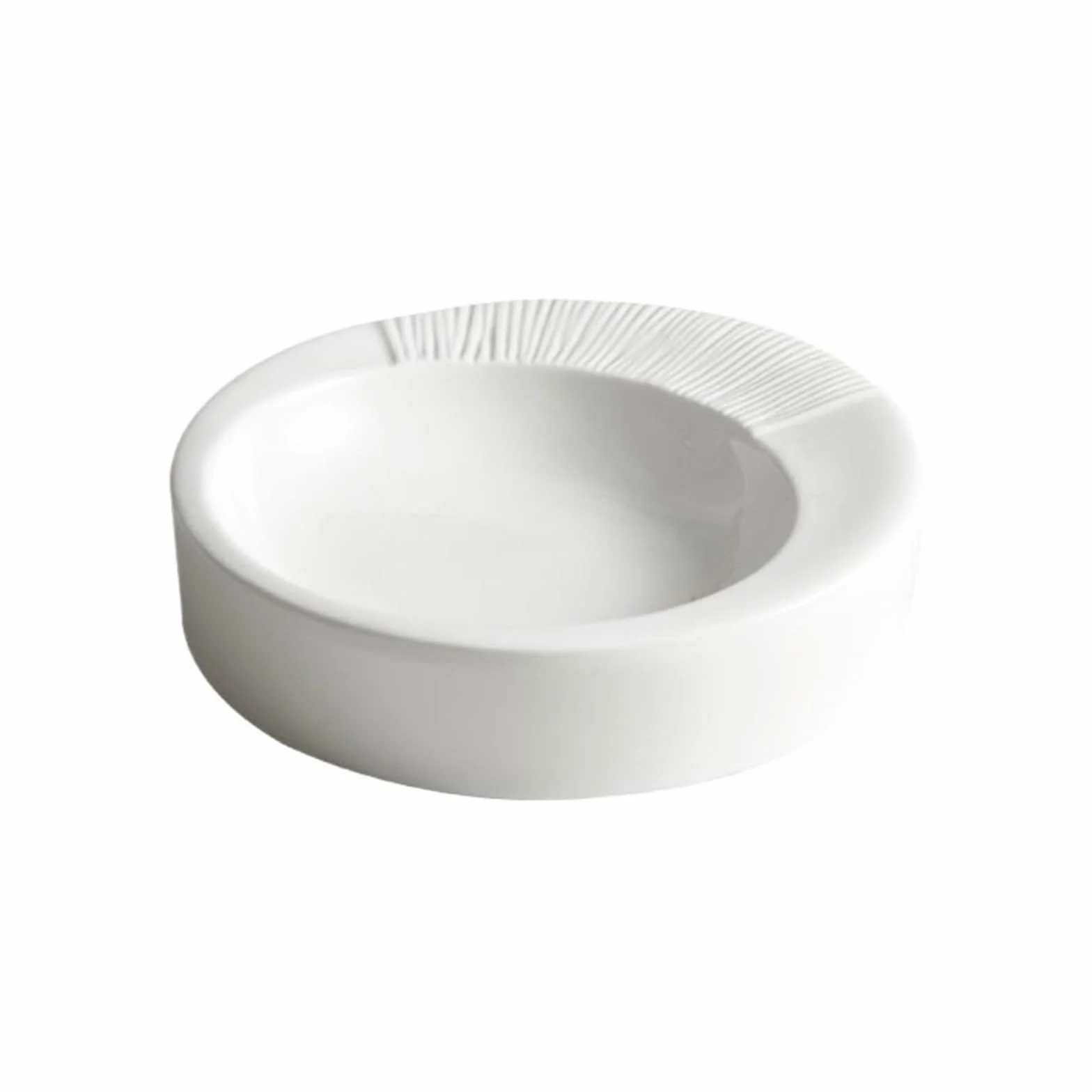 zastawa stołowa Kreatywny biały ceramiczny talerz warzywny talerz do zupy polecany talerz Gazpacho zastawa stołowa Hotel Ambiance zestaw zastawy stołowej