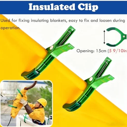 Koc izolacyjny wysokiego napięcia – antypoślizgowa mata dla elektryków do elektrowni, układania kabli i fabryk - zestaw sprzętu ochronnego (1 kV, 80 cm x 100 cm)