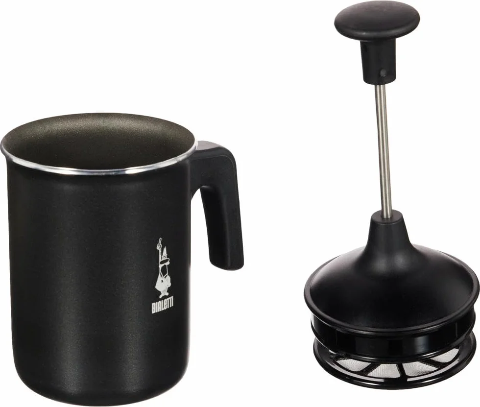 Bialetti Tutto Crema Spieniacz do Mleka Aluminiowy 230 W Czarny