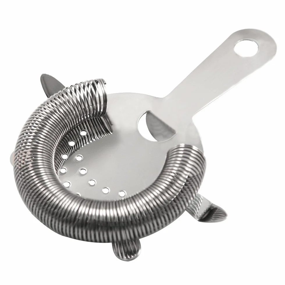 SKY FISH VKING Strainer do koktajli, ze stali nierdzewnej, 4 widelce