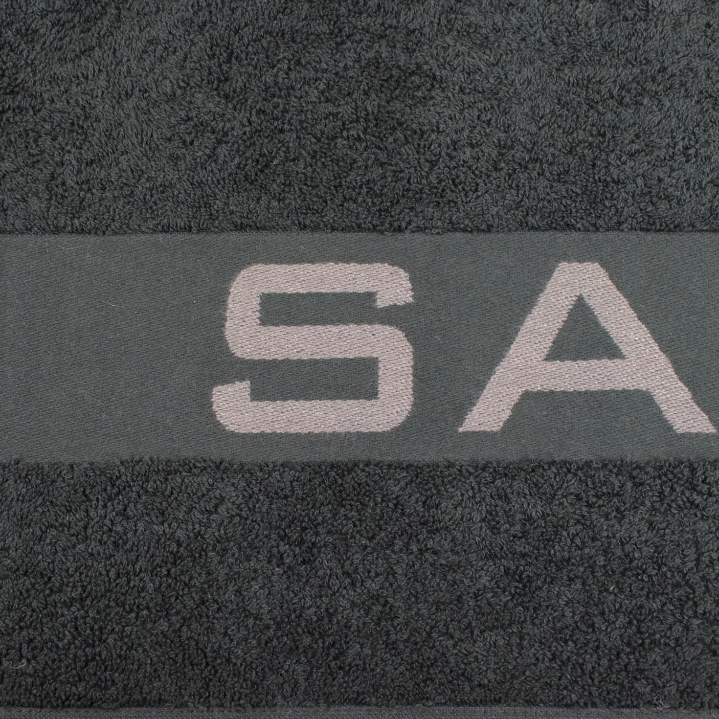 Delindo Lifestyle Ręcznik do sauny Colares 80 x 200 cm bawełna czarny