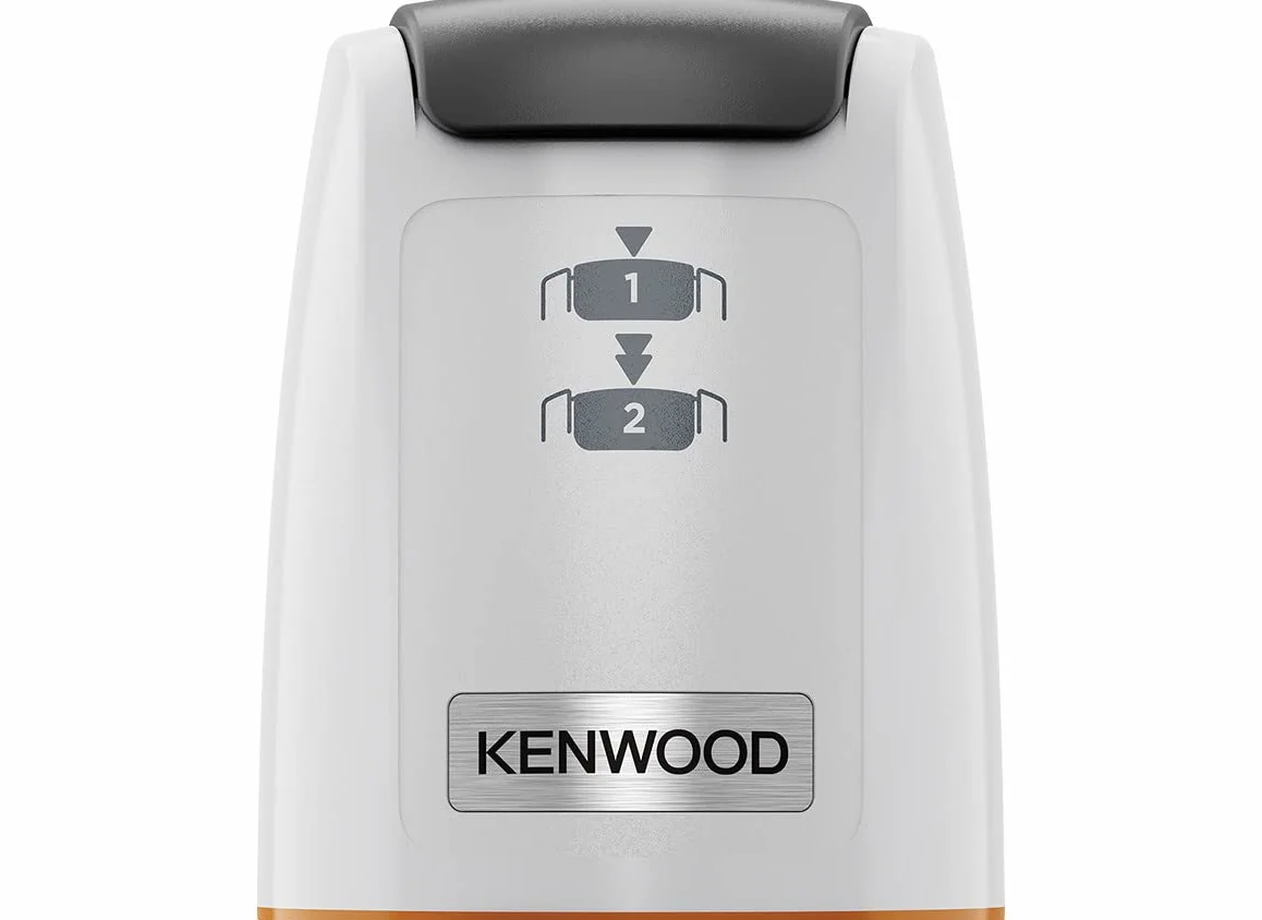 Kenwood EasyChop CHP61.000WH rozdrabniacz z czterema ostrzami, miska 0,5 l, napęd ciśnieniowy, 2 prędkości, pierścień antypoślizgowy, nadaje się do mycia w zmywarce, system lodołamacza, 500 W, biały