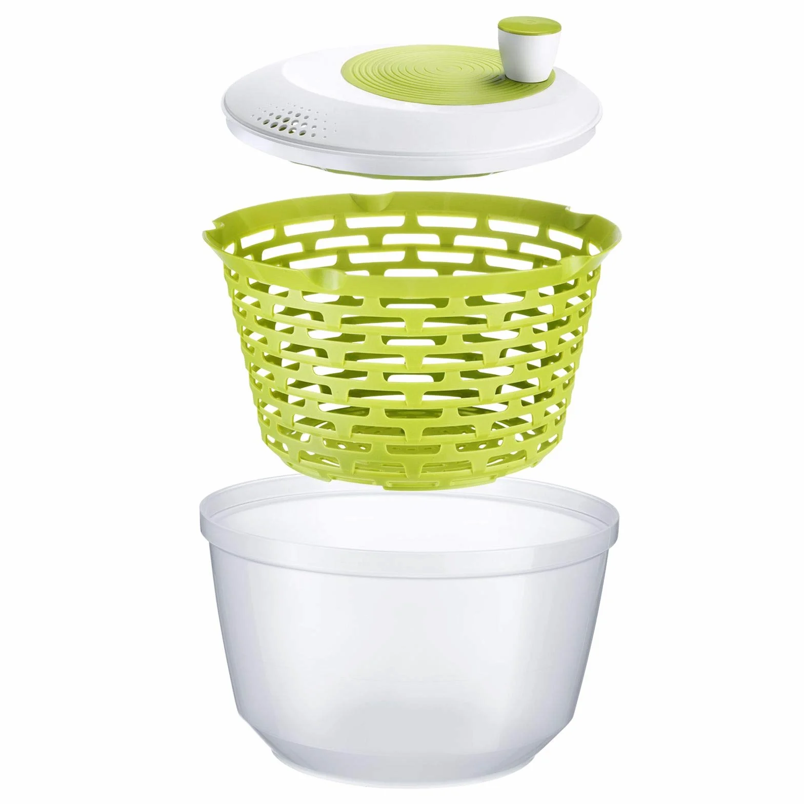 Westmark Spinderella Wirówka do Sałaty, Biały/Zielony, 4,4 l