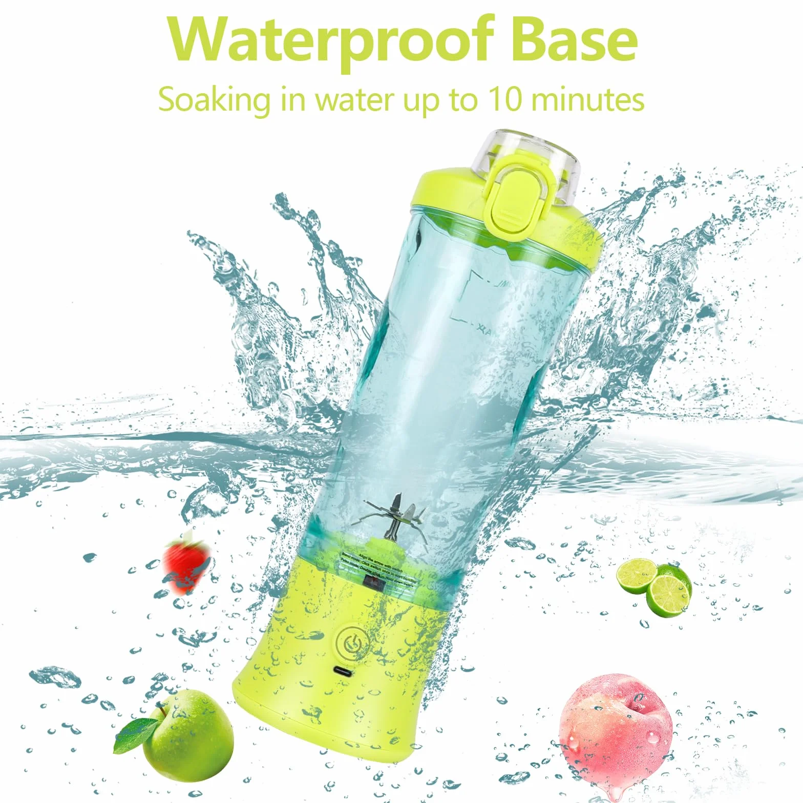 Dreamhigh Mikser przenośny do smoothie 600 ml 4000 mAh 6 ostrzy