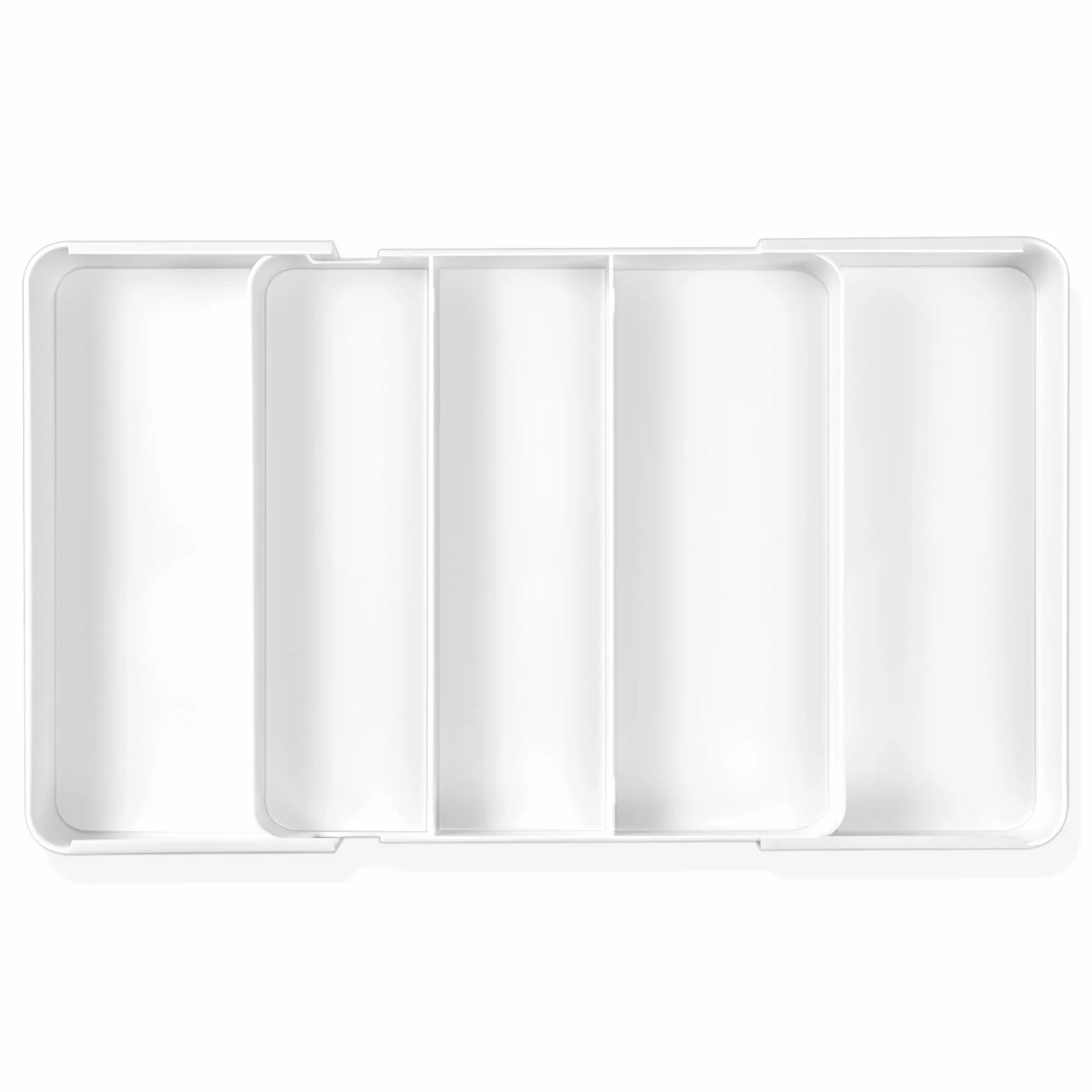 Tacka Organizer w Stylu, Rozszerzalna Taca na Przybory do Szuflady, Głębokość 27 cm, Rozszerzalna do 45,5 cm, Tacka Sztućce, Wkład Szuflady na Sztućce