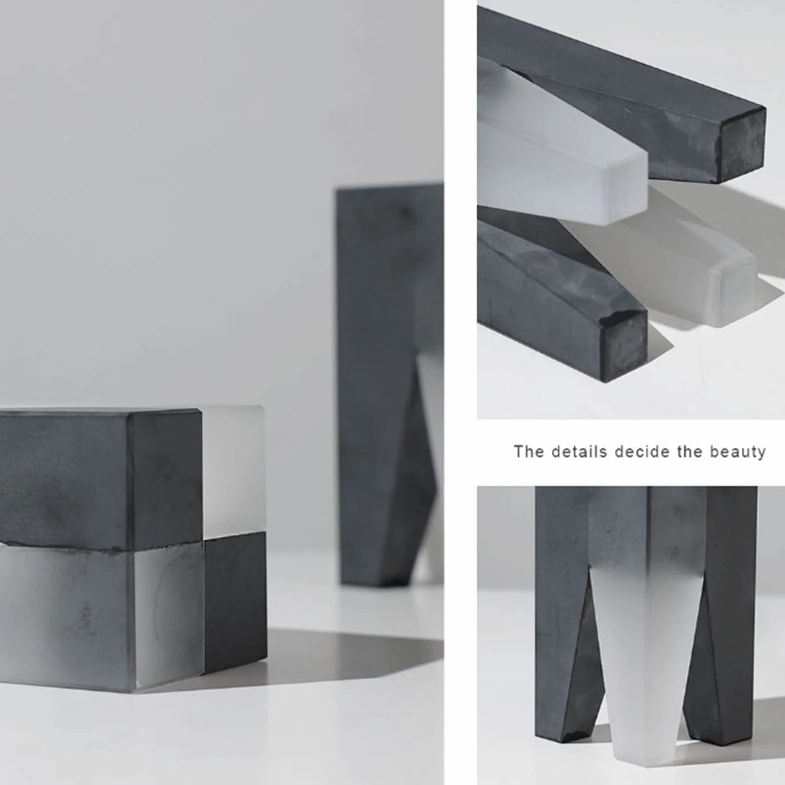 Książka się kończy Geometryczne Bookends Salon Dekoracyjne Nowoczesne kreatywne kryształowe Patchwork Study Chłodziarka do wina Ozdoby na biurko