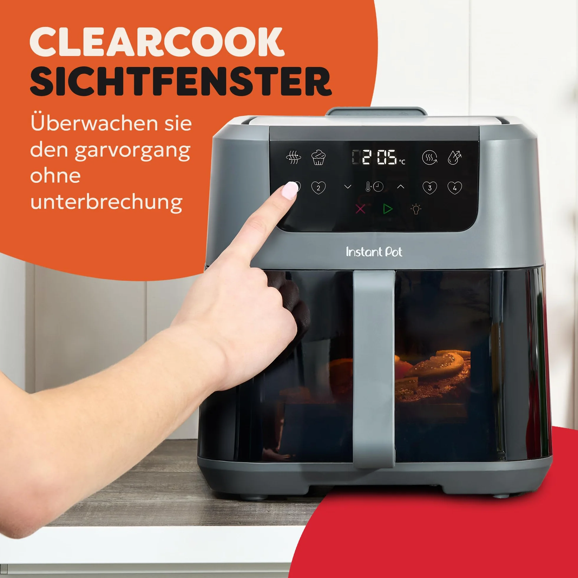 Instant Pot Vortex Compact Truffle frytkownica na gorące powietrze 5 l 4 w 1