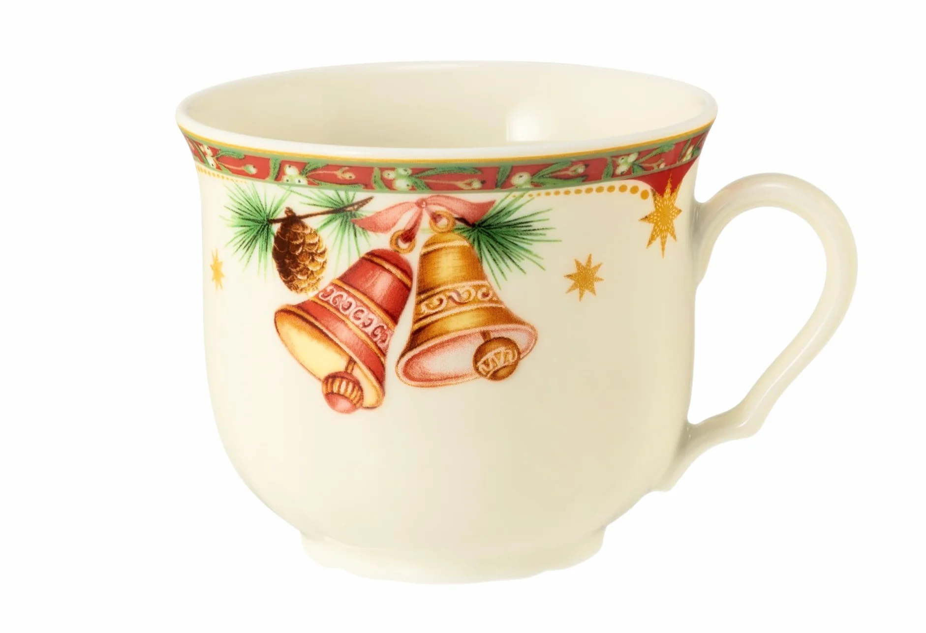 Seltmann Weiden Marieluise Serwis do Kawy, Porcelana, Czerwony, 18 El.