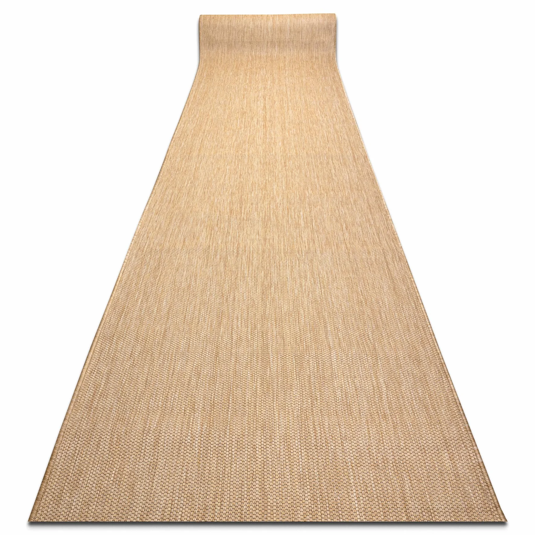 Bieżnik SISAL SION Melange płasko tkany Natural ekrü 80 cm 80 x 180 cm beżowy