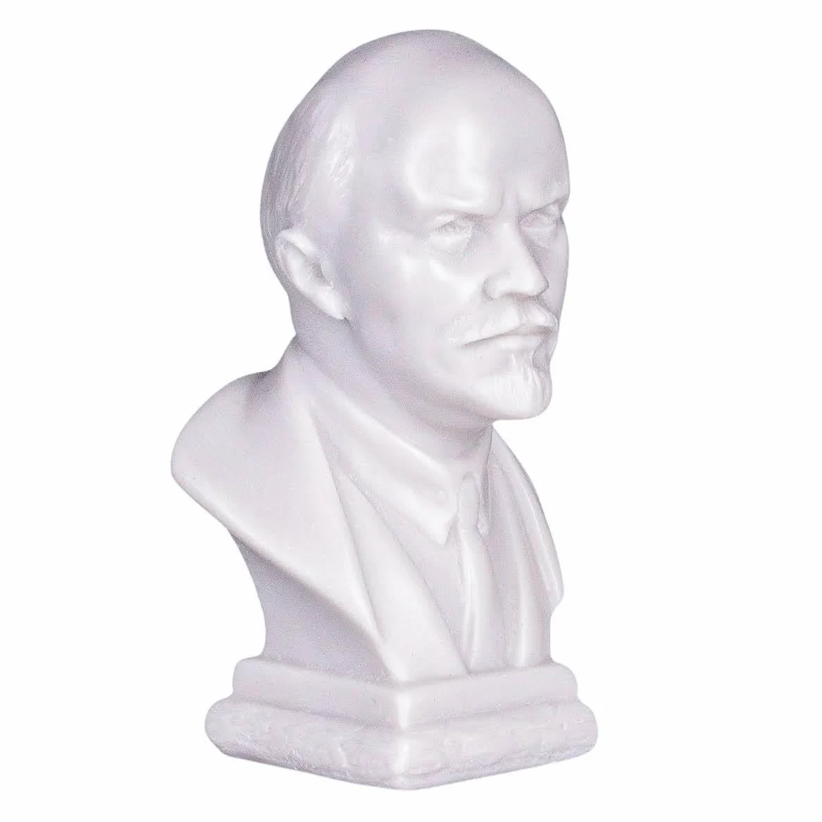 Radziecki rosyjski przywódca ZSRR Władimir Lenin marmurowy popiersie rzeźba 9,5 cm