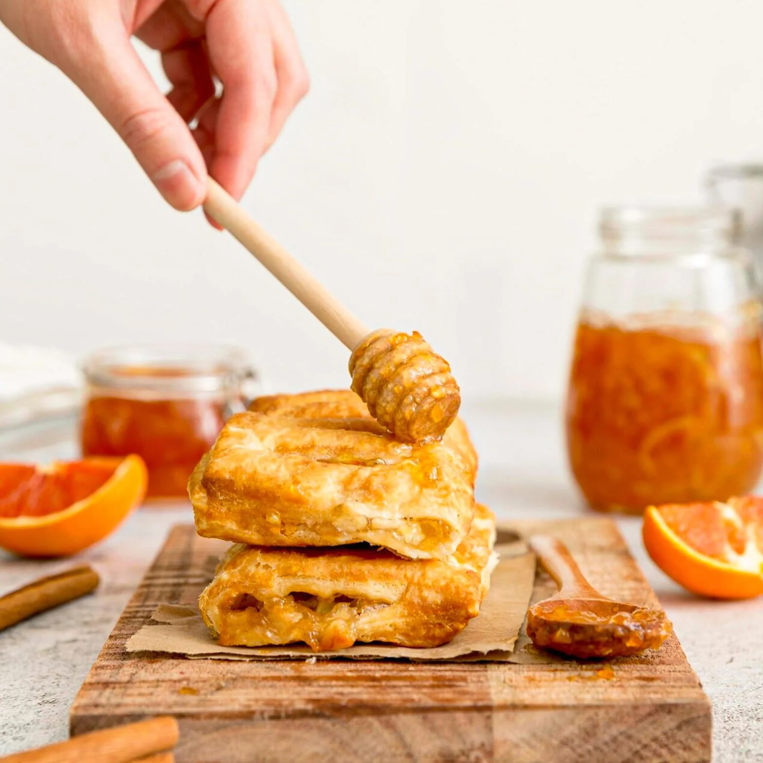 oruola 6 sztuk drewnianych łyżek do miodu, łyżki drewniane, łyżki drewniane, naturalnie małe drewniane łyżki, spirala miodowa, patyczki do dżemów, syropów, kawy, herbaty do mieszania i mieszania