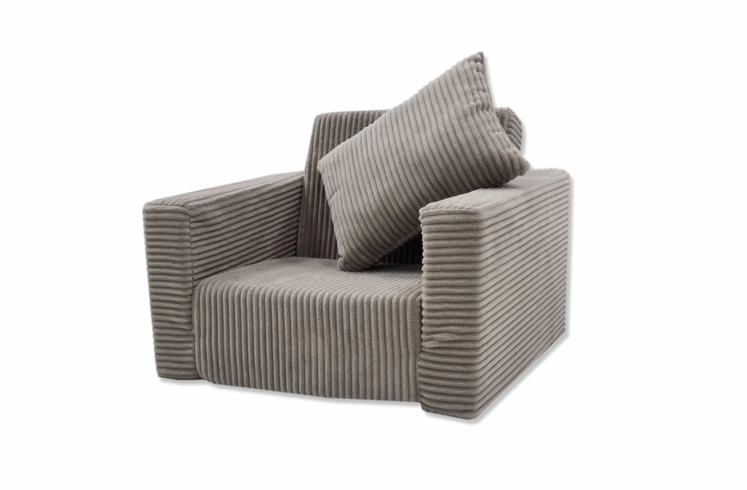 Odolplusz Krzesło składane dla dzieci, sofa, mini krzesło, krzesło dziecięce, przytulne, meble do pokoju dziecięcego, beżowe sztruks