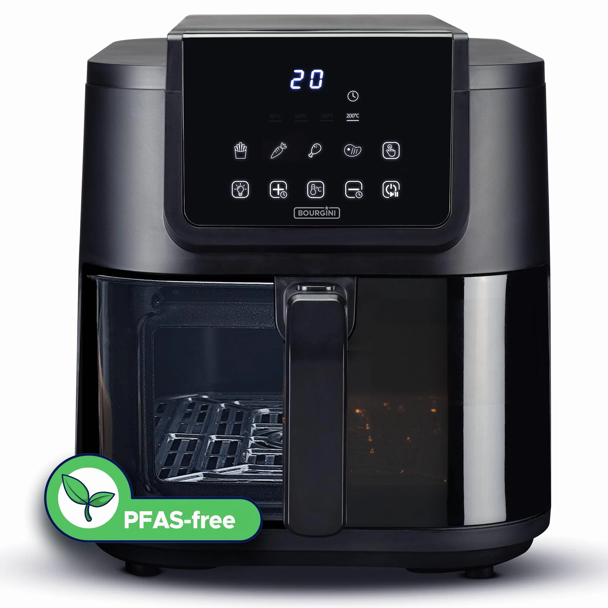 Bourgini Airfryer XXL – pojemność 8 litrów