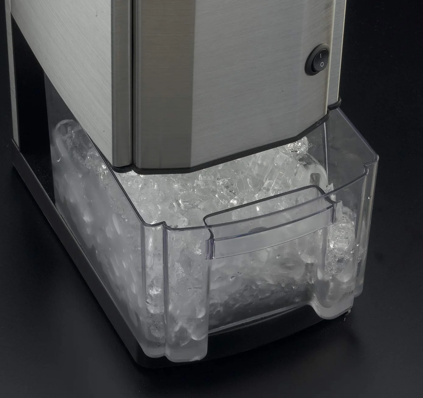 RGV Crush Ice Maker Junior czarny/stal nierdzewna/przezroczysty
