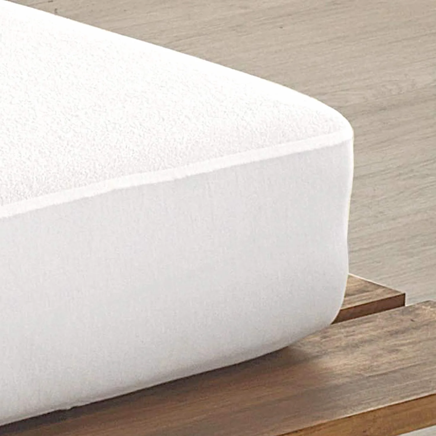 Todocama Todolit ochraniacz na materac, frotte, regulowany, 100% wodoszczelny z ochroną przed roztoczami, wyprodukowany z bio-bawełny. Cama 90 x 190/200 cm