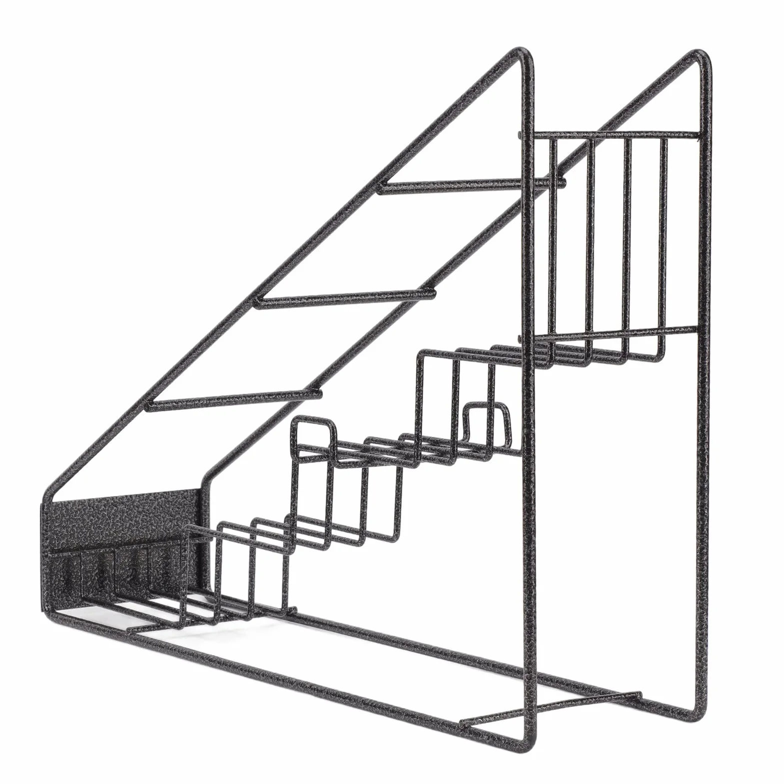 Organizator Syropu Kawy, Stojak Syropowy Syrop Syrop Syrop Stand Mocne ładunek 4 Przedziały Schody ze Stali Nierdzewnej do Organizowania Butelek Syropowych, Butelki do Wina, Butelki z Przyprawami