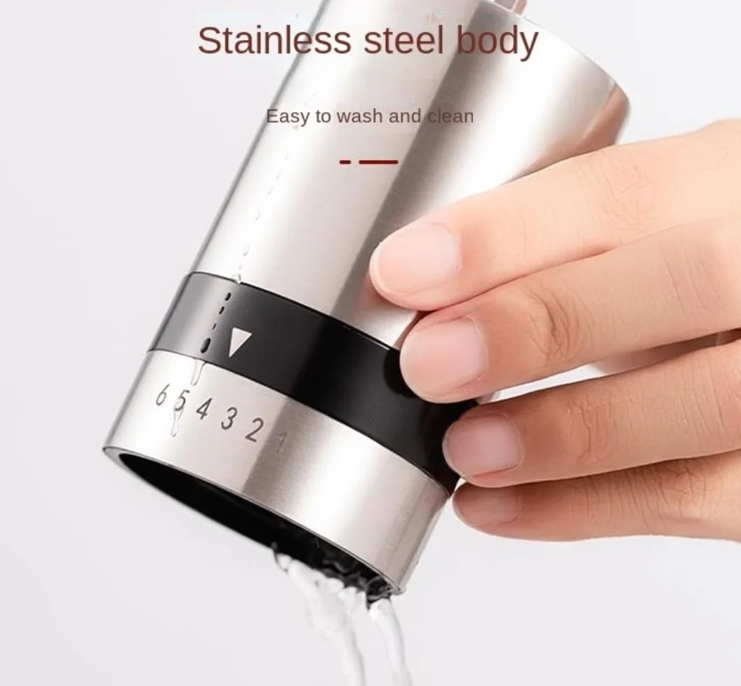 French Press Młynek Do Ziaren Kawy Ręczny Ekspres Regulowany Przenośny Urządzenie Dzbanek Kawy