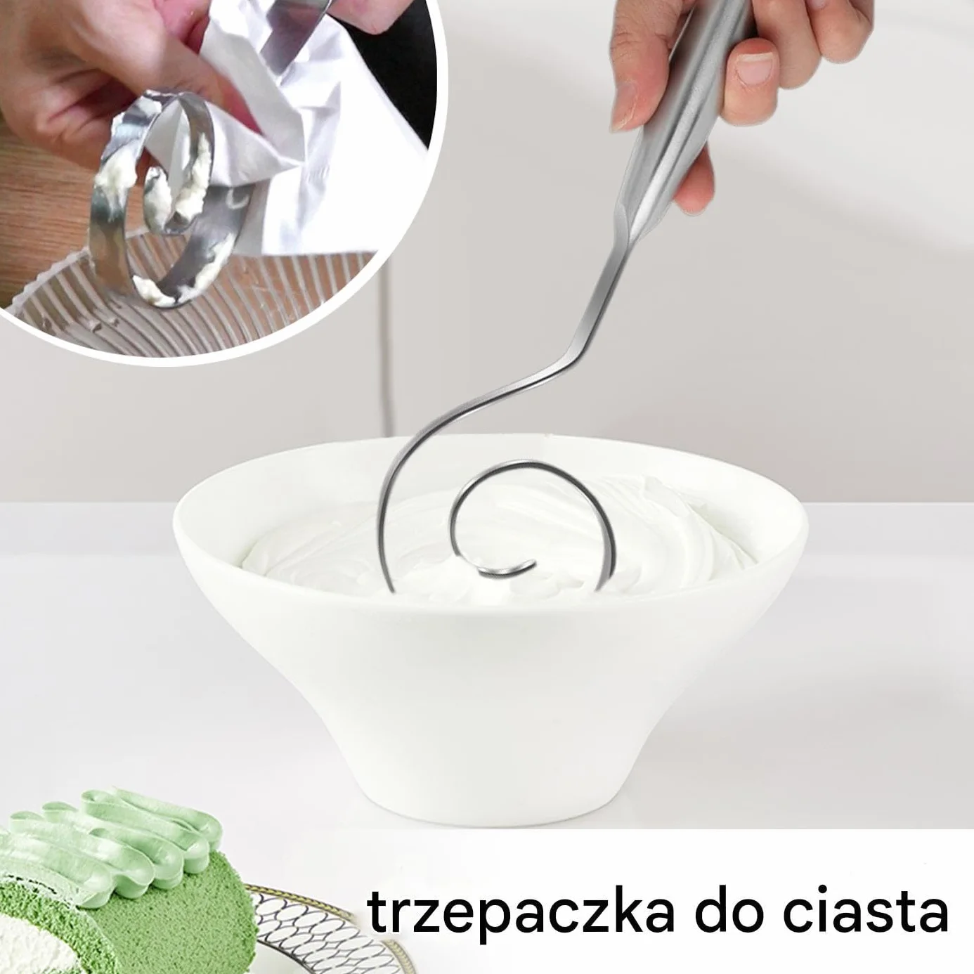 CHIBK, chleb do chleba | Mikser manualny do gotowania chleba | Wielopoziomowe ciasto ze stali nierdzewnej