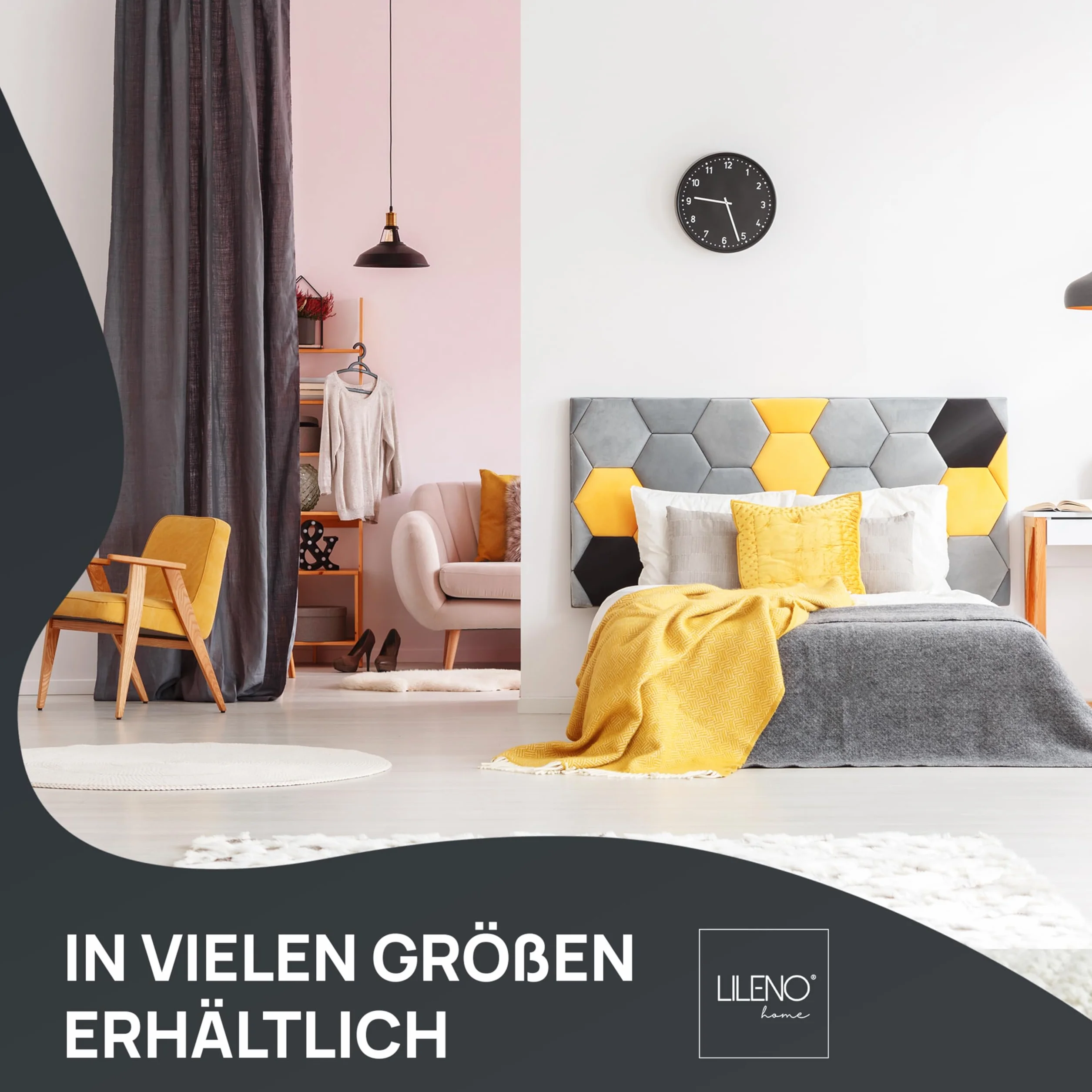 LILENO HOME Zestaw 1 wypełnienia poduszki 30x50 cm - Wewnętrzna poduszka prana w 40°C, odpowiednia dla alergików - Poduszka z poliestru jako poduszka na kanapę, sofę, poduszka na głowę