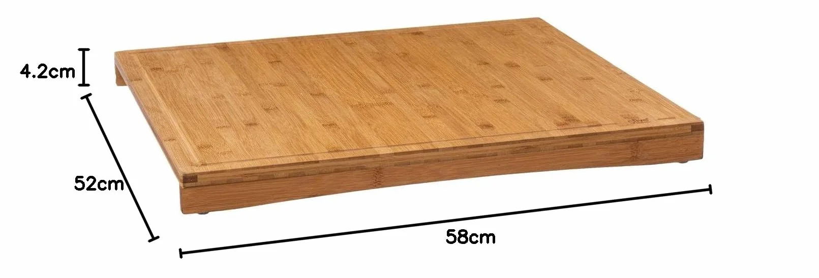 Pokrywa płyty 52x58 cm Bamboo - 5 pięć simply smart