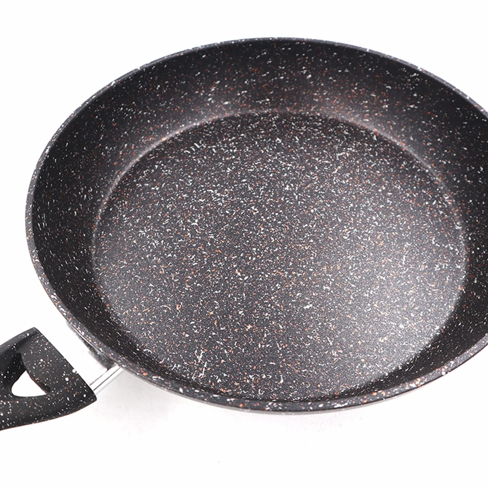 patelnia, Nieprzywierająca patelnia Granitowa Klasyczny design Domowa kuchnia Naczynia kuchenne Kuchenka gazowa(28cm)
