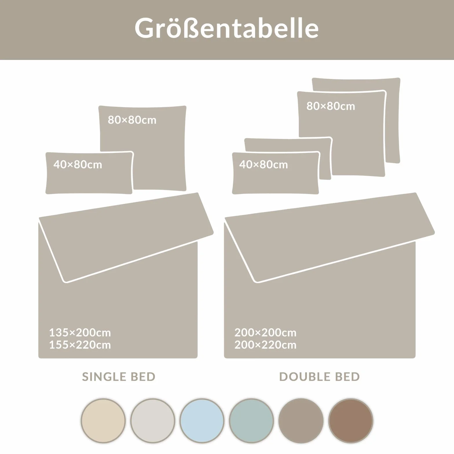 Bailix Pościel satynowa klasy premium, 135 x 200, 2-częściowa, ze 100% bawełny, Öko-Tex, luksusowa, błyszcząca satyna z zamkiem błyskawicznym, zestaw pościeli z 1 poszewką na kołdrę 135 x 200 + 1