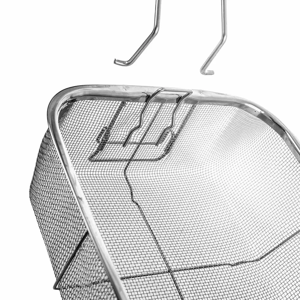 Orion Grande 4-częściowy zestaw garnków granitowych ze szklaną pokrywką, patelnią do grillowania i koszem do smażenia, garnek do gotowania 4,5 l i patelnia 2 l, indukcja i piekarnik, powłoka