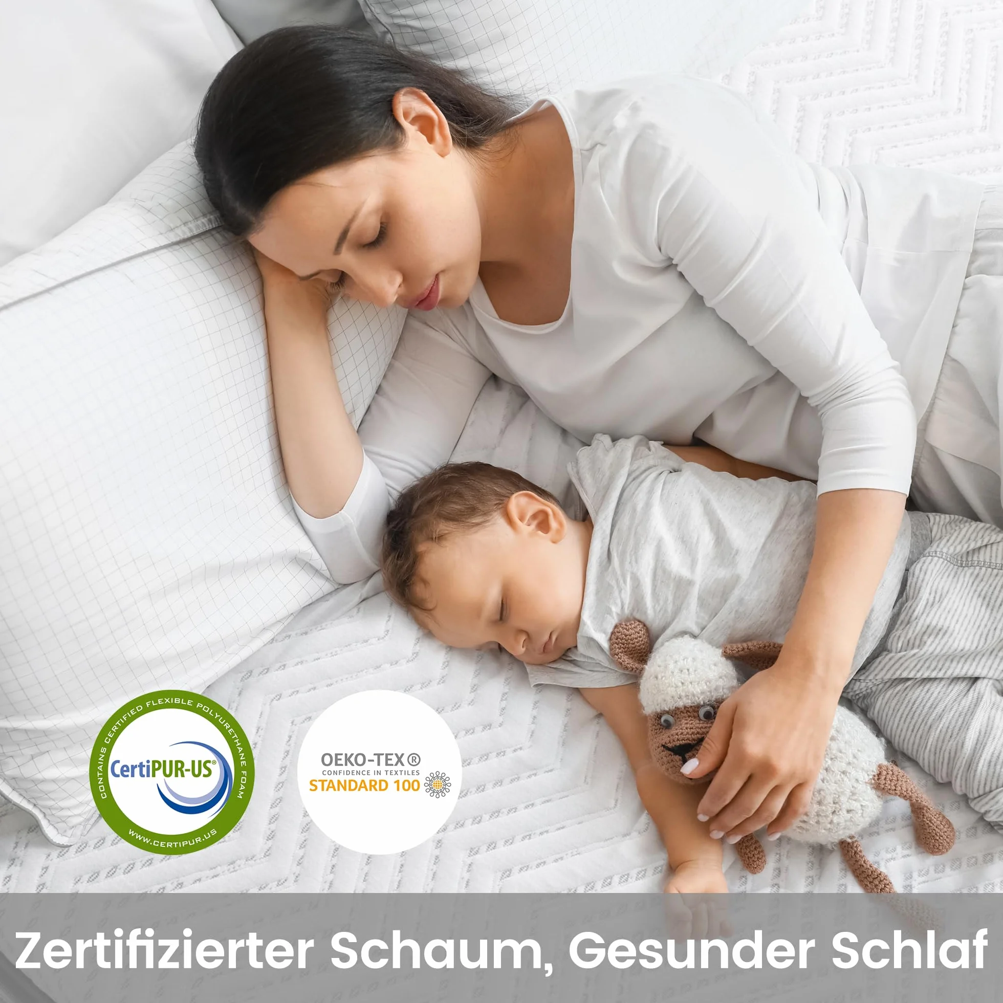 BedStory Materac Memory Foam, 140 x 200 cm