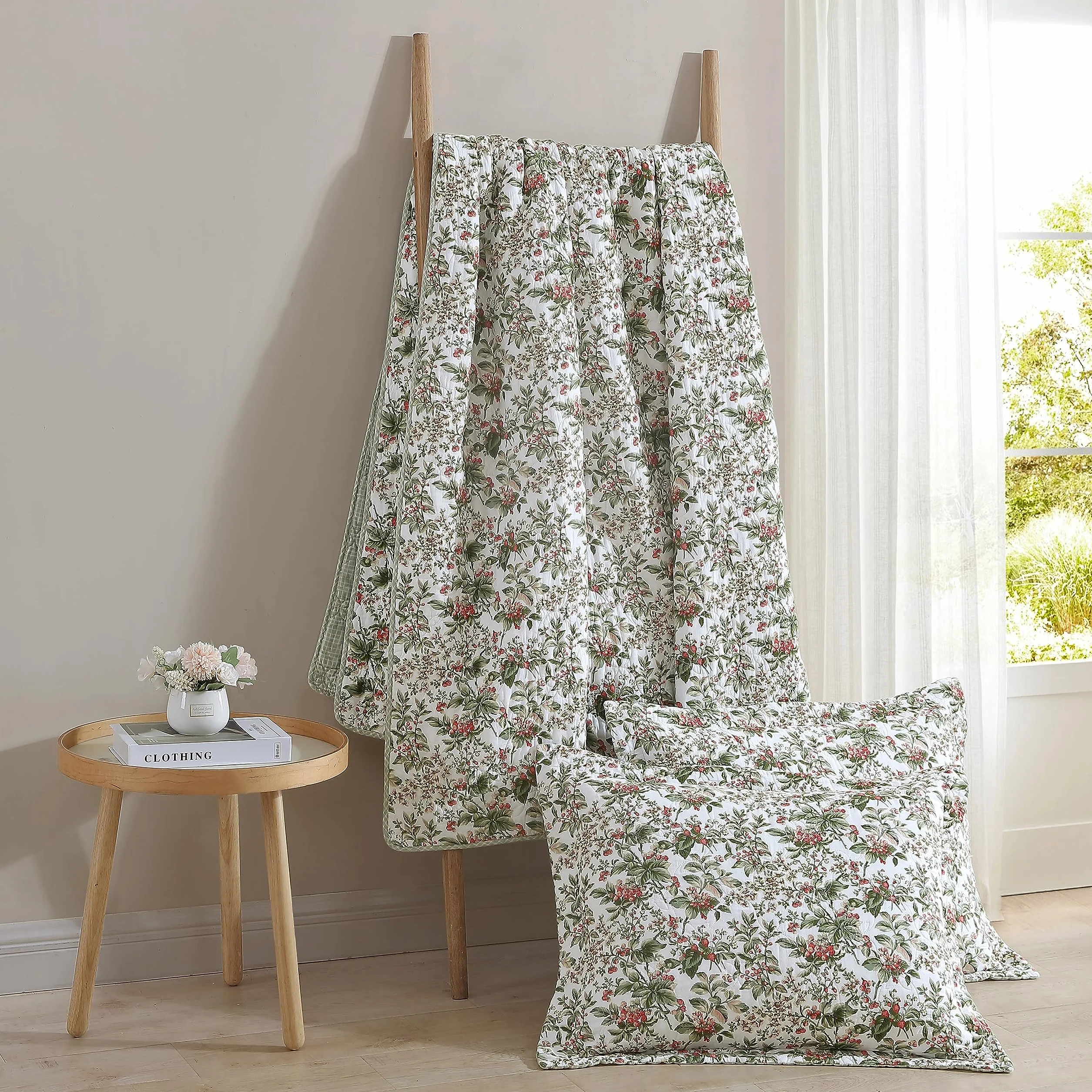 Laura Ashley Zestaw kołder typu queen dwustronna bawełniana pościel z poszewkami