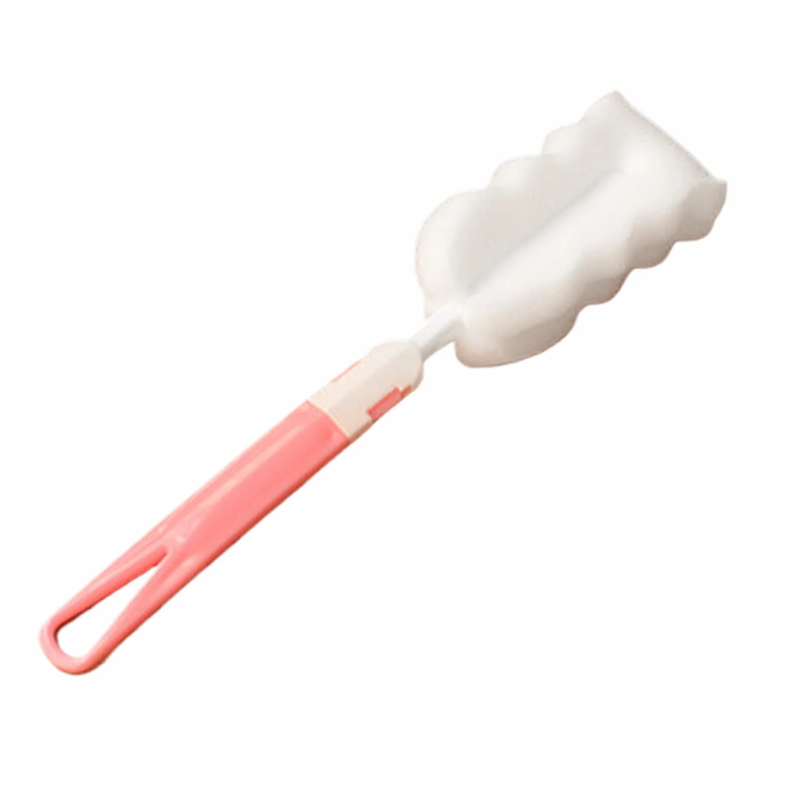 Bottle Cleaner Brush Scrubber, 22cm PP Cup Sponge Brush, Ergonomic Handle Scrubbing Tool for Tumblers, Mugs, Glasses, Kitchenware, Household Washing