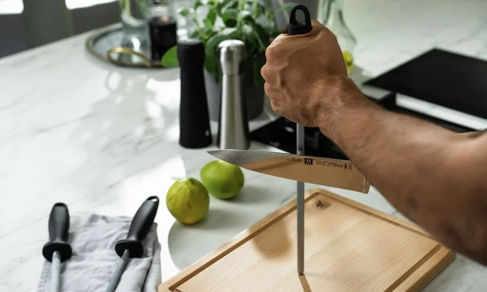 ZWILLING 32576-211-0 Stale i temperówki Stal do ostrzenia (uchwyt syntetyczny, czarny) 21 cm