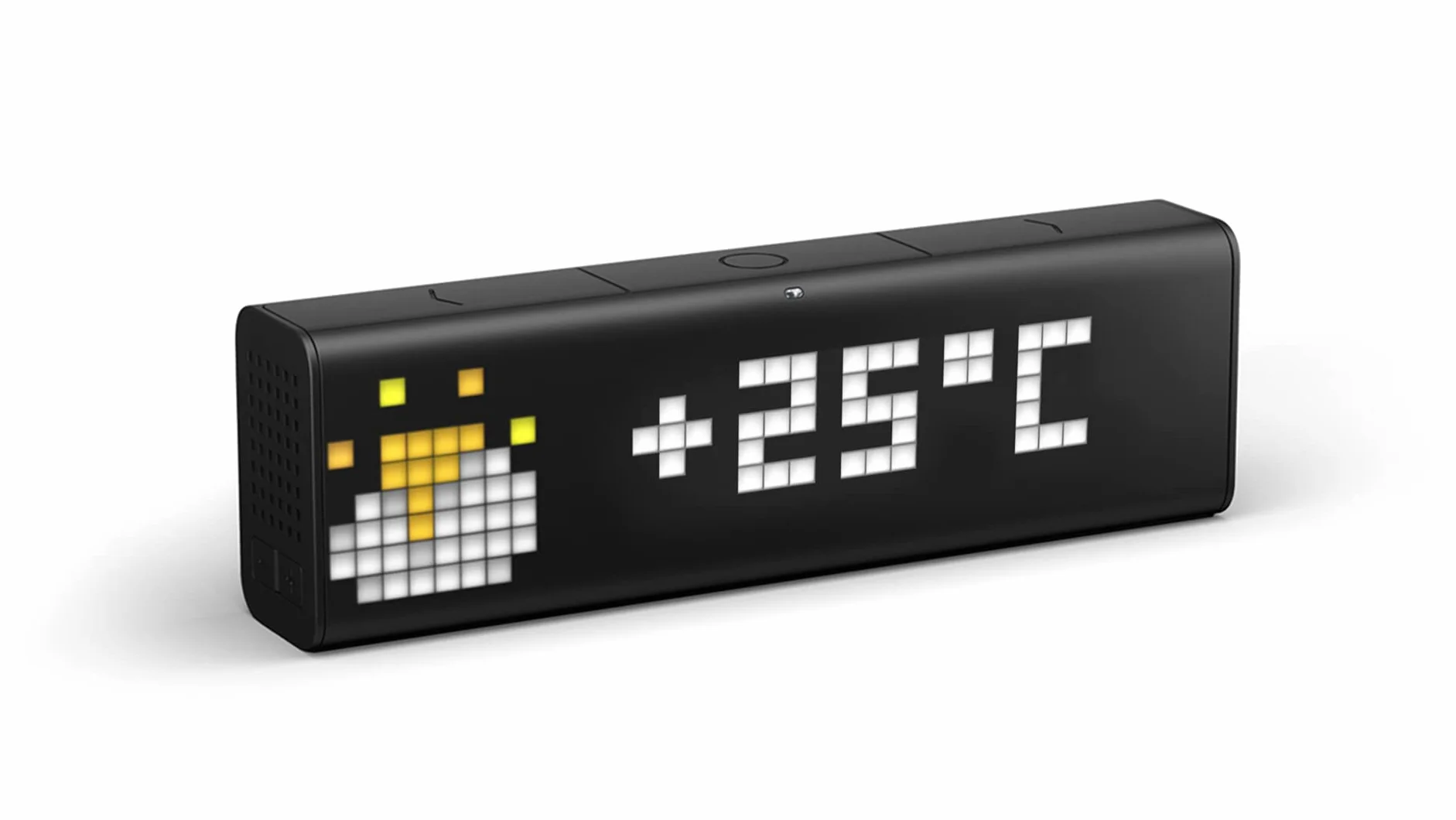 Lametric Lm 37X8 Inteligentny Zegar, Czarny, 20.1 x 6.1 x 3.6 cm