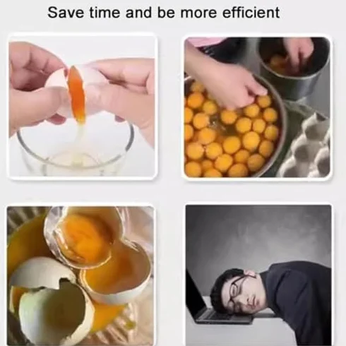 Separator Białka Żółtka Kurczaka, Maszyna Do Oddzielania Jaj Ze Stali Nierdzewnej, Wydajność 500-800 Sztuk/H, Regulowana Wysokość I Szczelina Rozdzielająca, Idealna