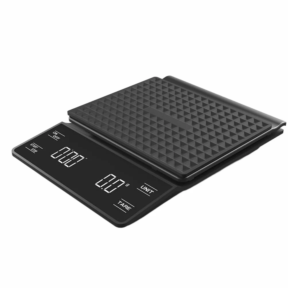 JFDBGU Digital Kitchen Coffee Scale Timer High Precision Pour Over Drip Espresso LCD Display