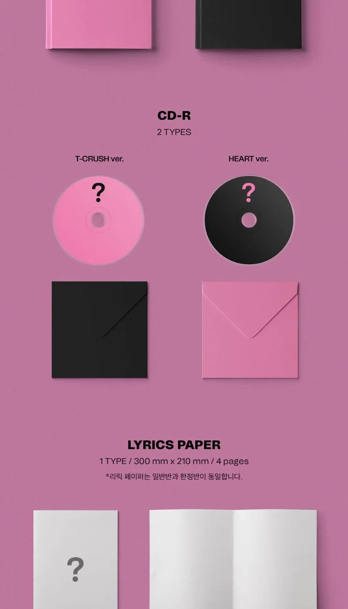 DREAMUS Stray Kids MAXIDENT 7th Mini Album Standard Version CD+Photobook+Lyrics paper+Photocard+Mini poster on pack+Face sticker+Tracking (SET(T-CRUSH+HEART))
