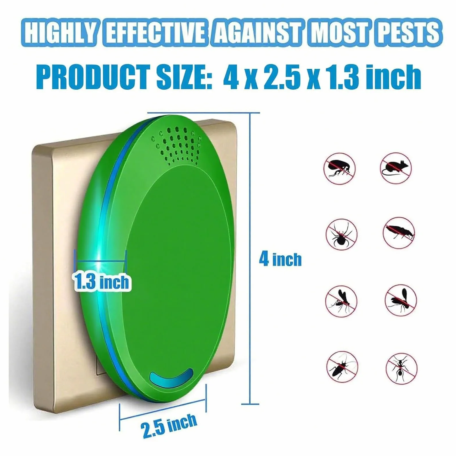 Green 6 Pack Indoor Easy to Use Effective