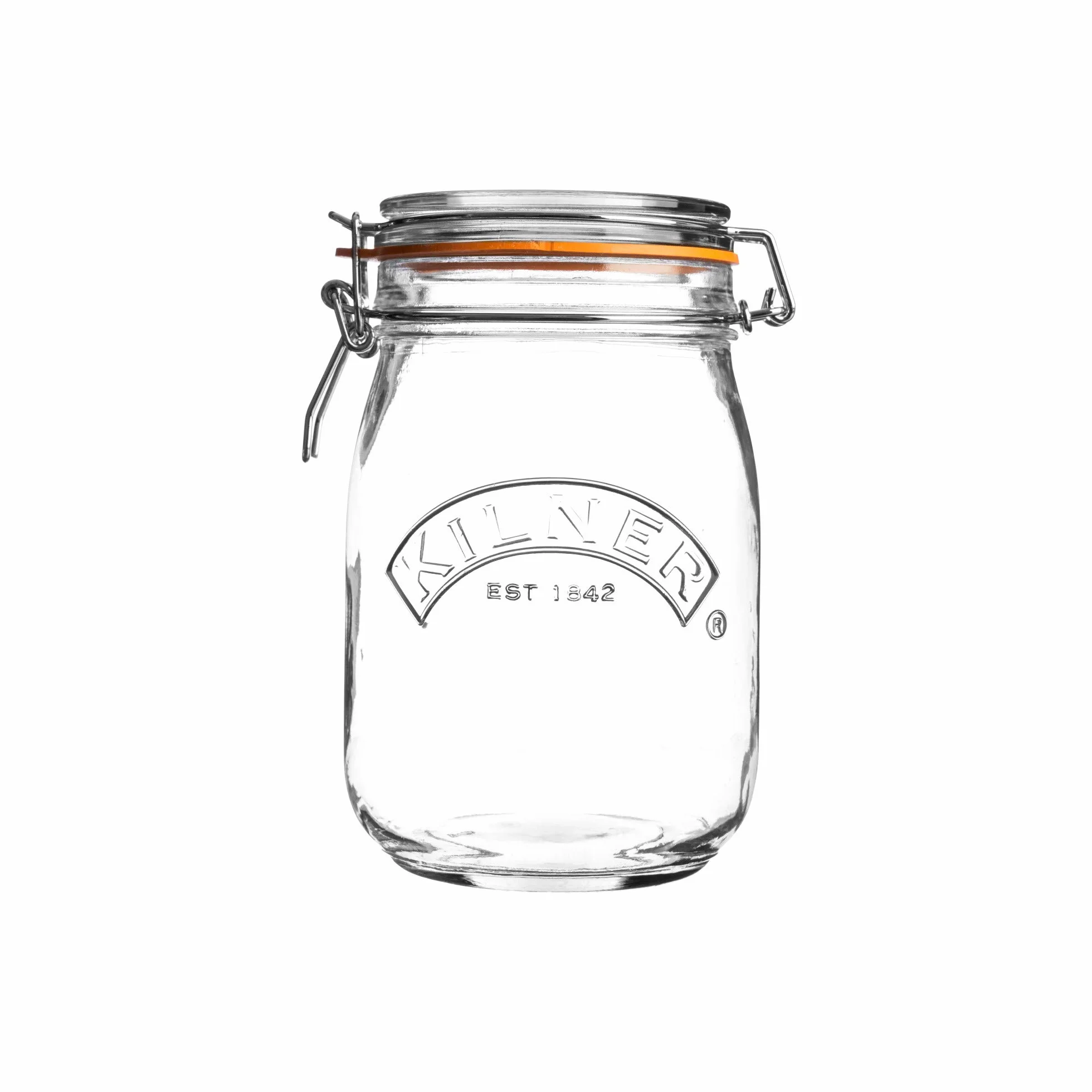Kilner Szklany słoik z okrągłym klipsem, 1 l