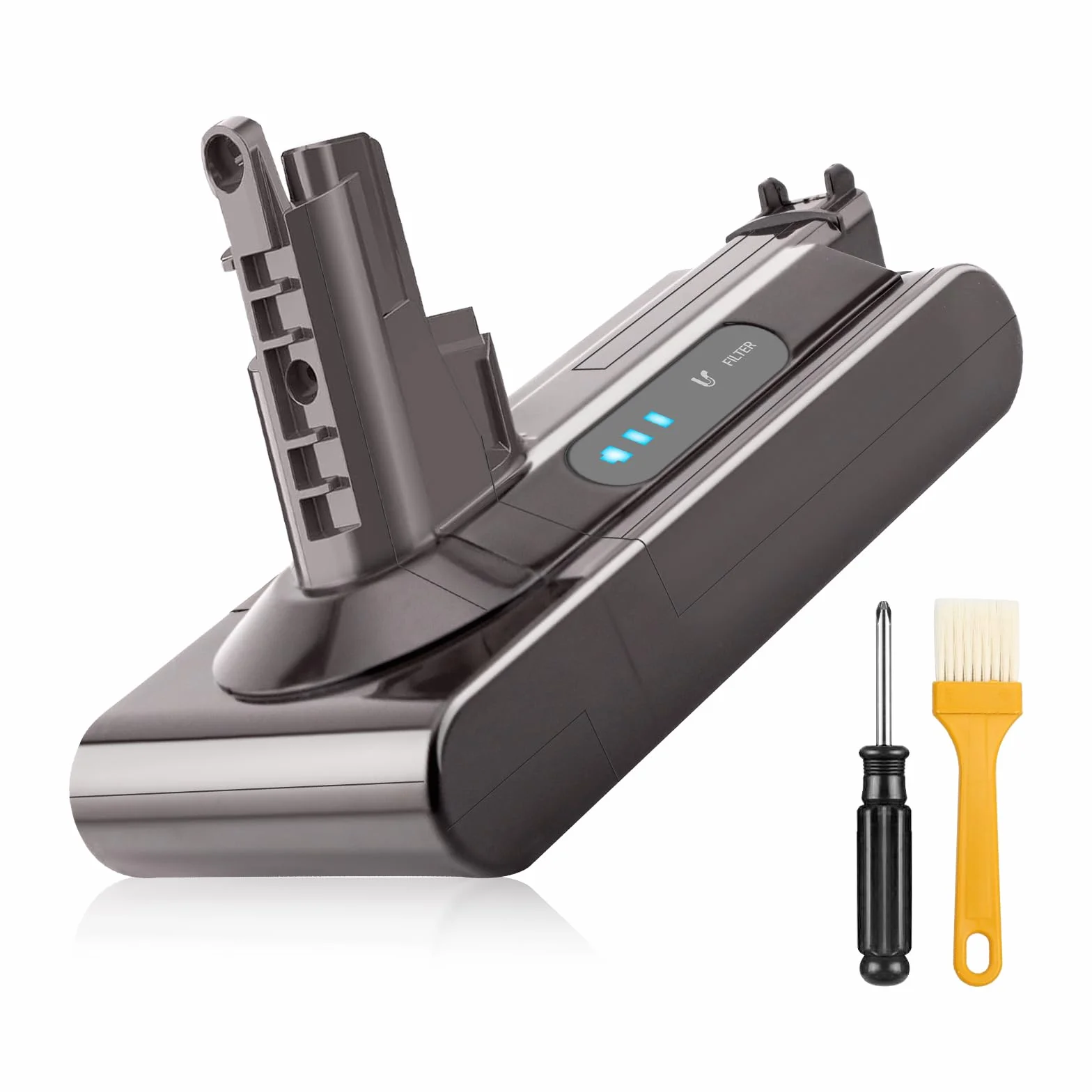 Akumulator zamienny do Dyson V10, 7200 mAh V10 Animal V10 Absolute V10 Motorhead SV12 V10 Fluffy Cordless Stick Vaccuum Cleaner (nie pasuje do SV10)