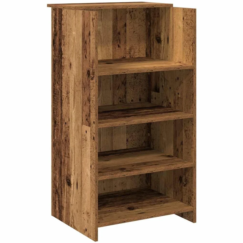 Stolik recepcyjny Stary Drewniany Recepcja Counter z schowkiem i wszechstronnym projektem dla biur 155 x 50 x 103,5 cm