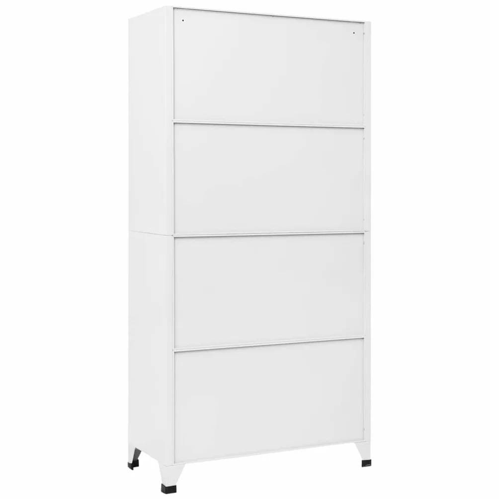 Szafka z 12 zamykanymi przegródkami, stal szara, 90 x 45 x 180 cm, z ramkami na nazwisko, otworami wentylacyjnymi, szafką do biura, warsztatu, szkoły, schowkiem na ubrania i akta