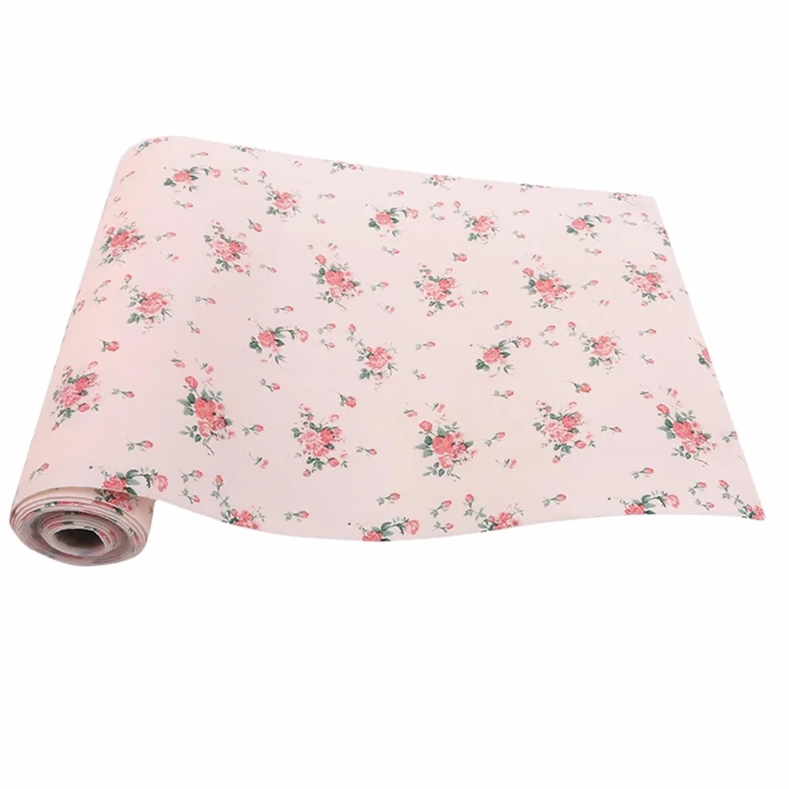 Wkładki do szuflad kuchennych, Zestaw 2 wkładek do szuflad wielokolorowych 300x30 cm szafki kuchennej(Flowers Pink)