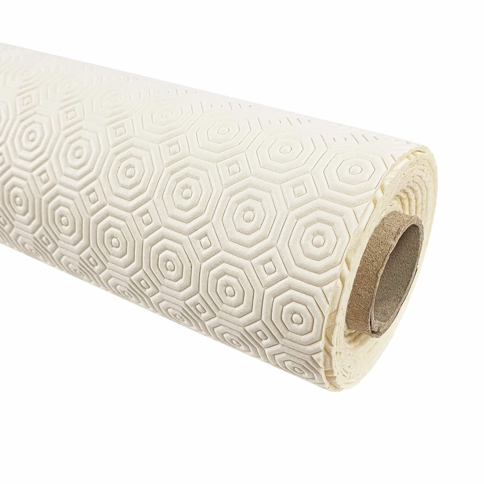 Podkład antypoślizgowy pod obrus mata wyciszająca wodoszczelne zabezpieczenie blatu przeciwpoślizgowy ochraniacz na stół wyciszacz 105x600 cm Molton Flanda