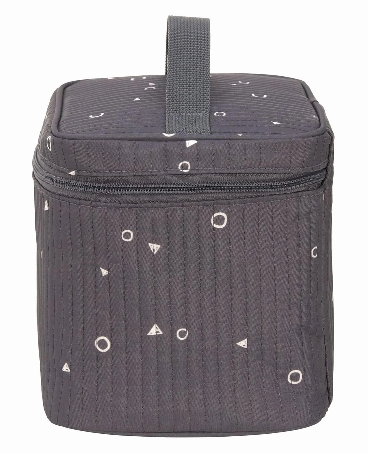 LÄSSIG Organizer do przewijania dla niemowląt Organizer pieluch na go/Casual Nursery Caddy To Go Universe Anthracite