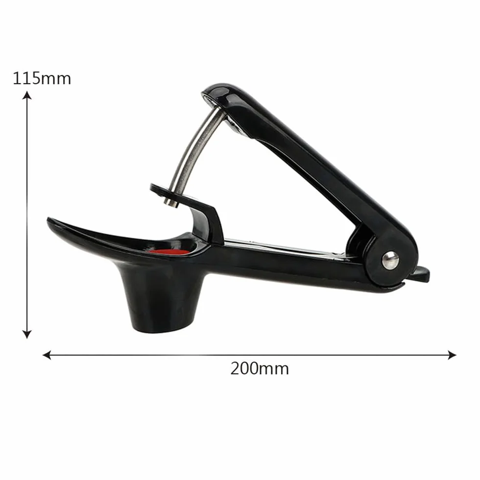Drylownica do oliwek z wiśni – Pitter Remover Olive Corer Usuń Pit Nasiona Gadżety Stoner, kolor czarny
