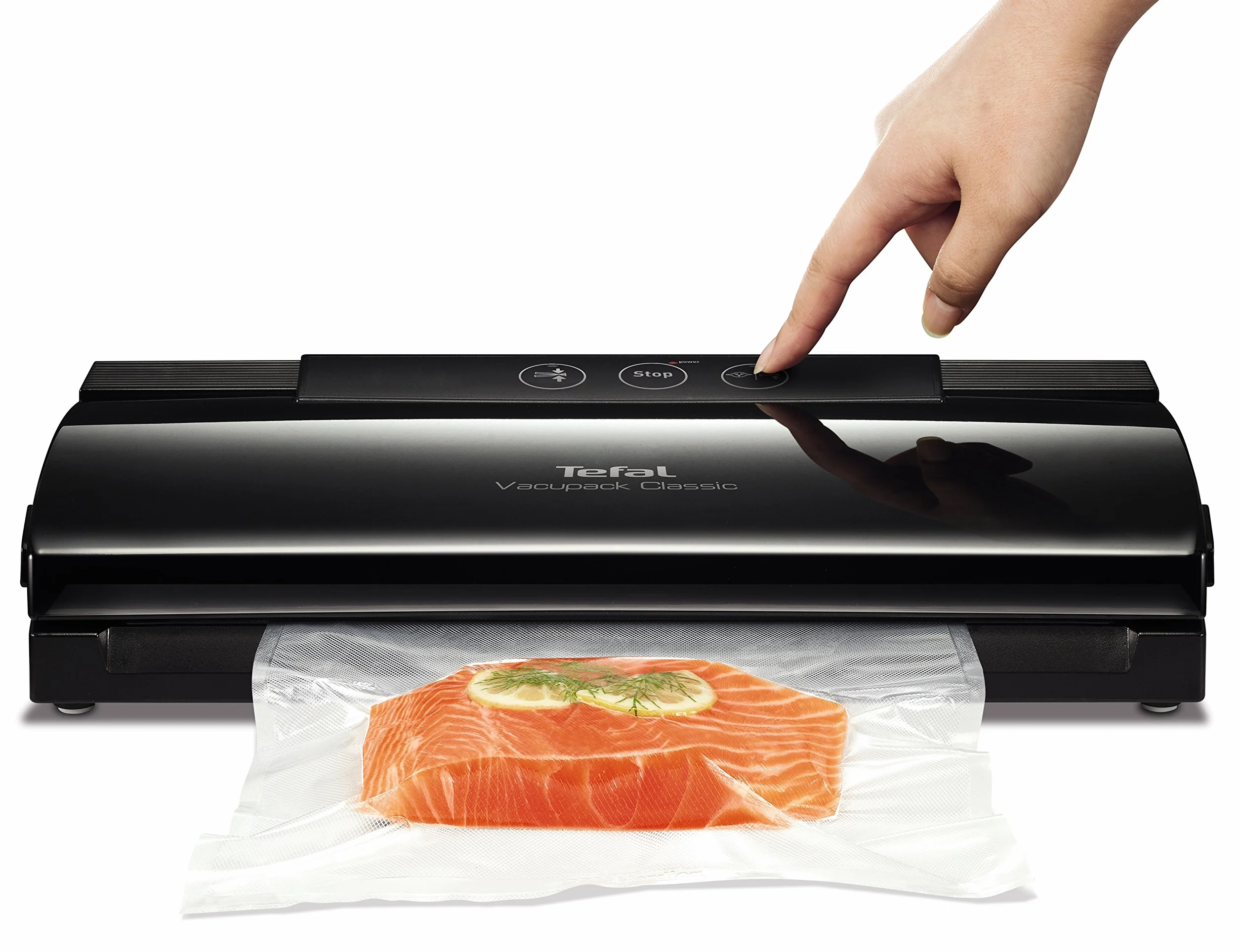 Tefal Vacupack Classic Zgrzewarka do Folii, Czarny, 110 W