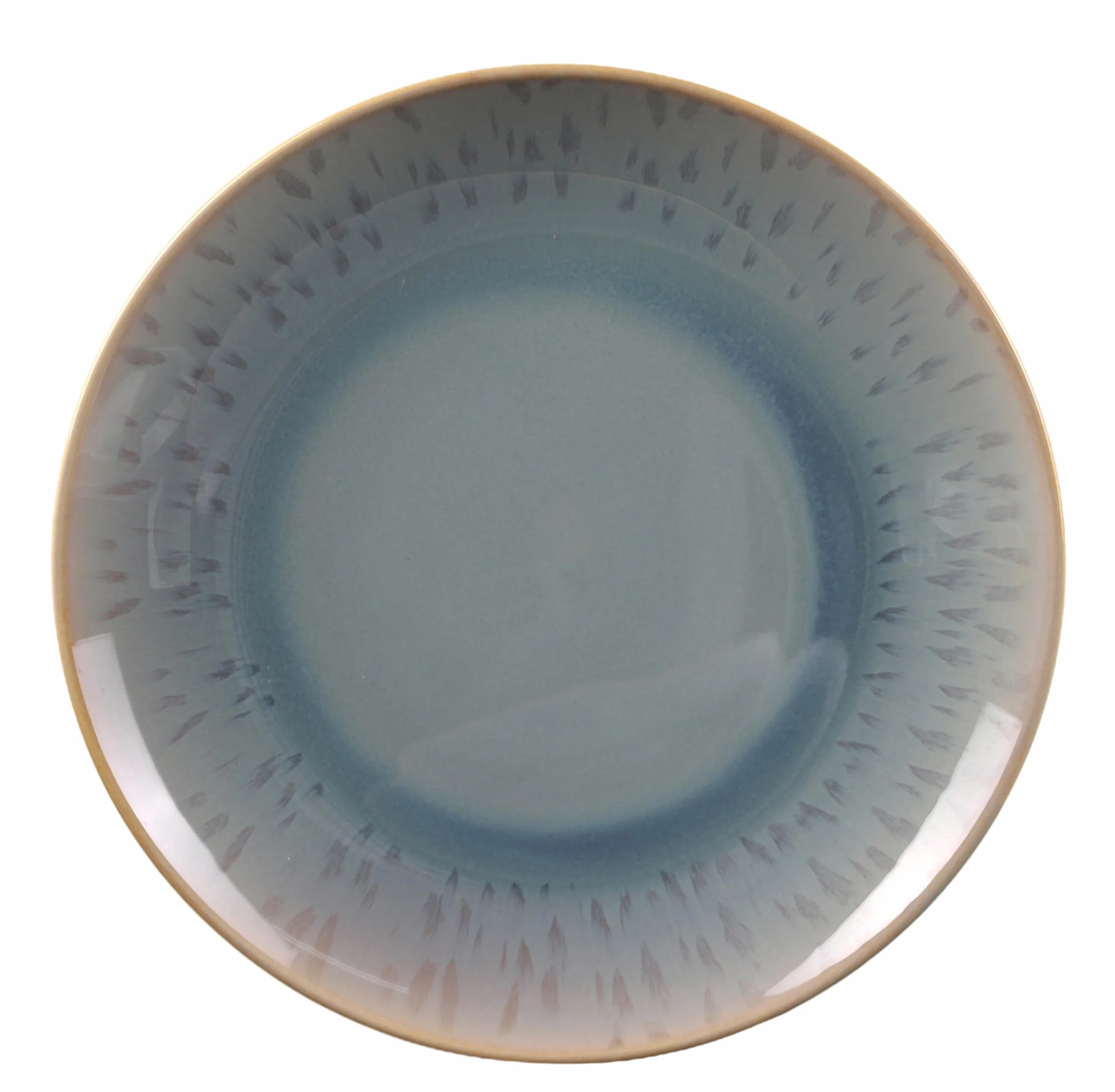 ECHTWERK 24-częściowy serwis stołowy w stylu vintage "Ana" nowoczesny design, dla 6 osób, stylowy zestaw naczyń z porcelany z 6 talerzami obiadowymi, 6 x talerzykami, 6 x miseczkami, 6 x filiżankami